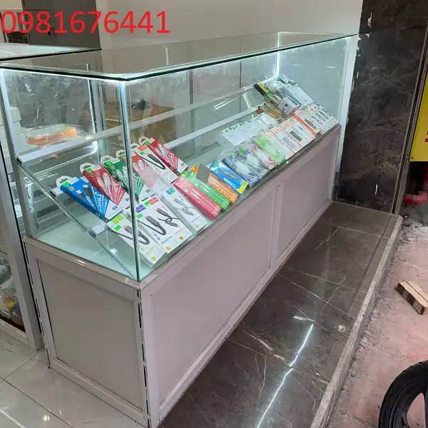 Báo giá tủ nhôm kính, tủ bếp nhôm kính đẹp giá rẻ 2026 16 tủ nhôm kính trưng bày sản phẩm