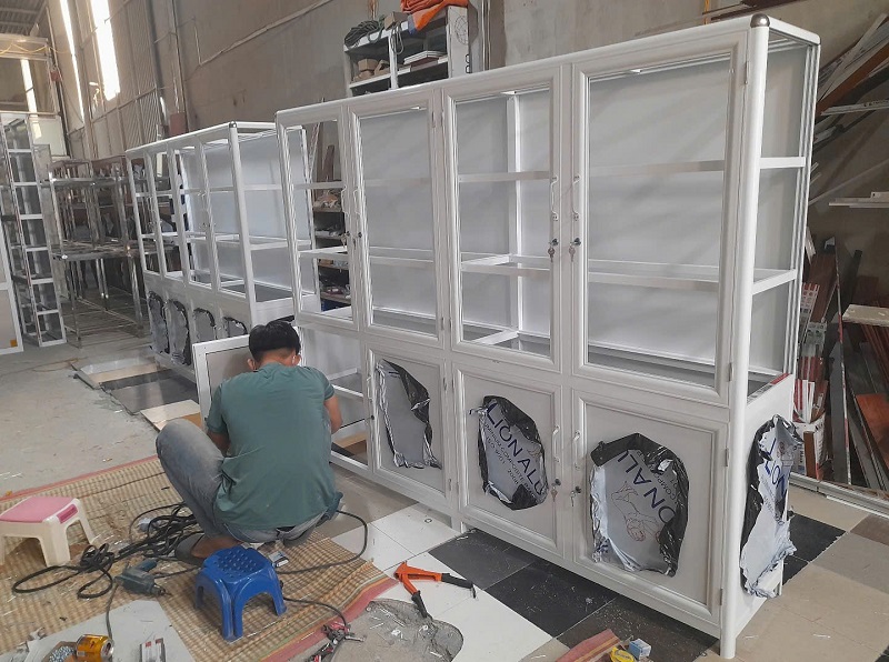 tủ nhôm kính 5 tủ-nhôm kính-bán thuốc -tây