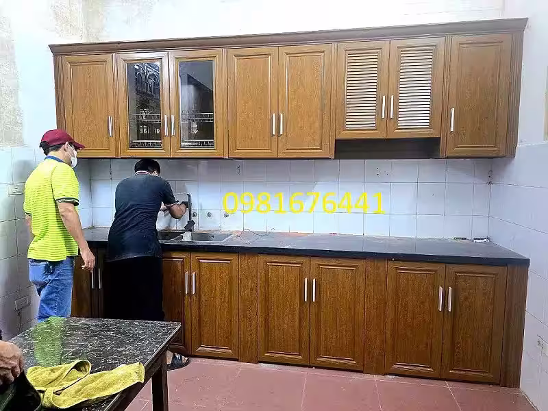 Tủ Bếp Nhôm Kính nhôm nội thất