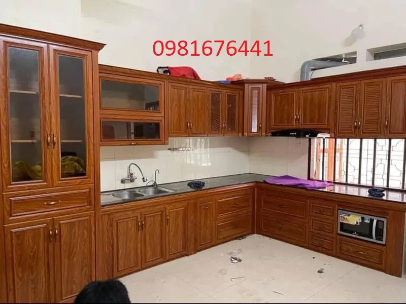 Tủ Bếp Nhôm Kính Hà Nội Đẹp Giá Rẻ