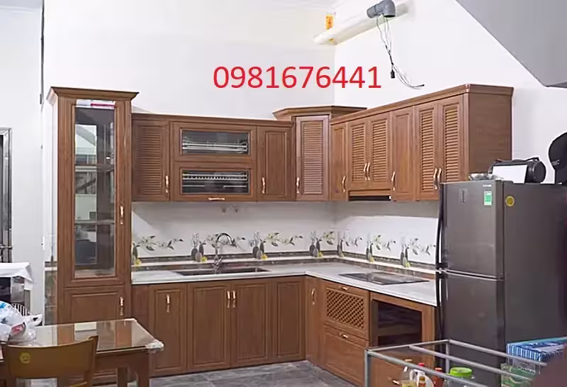 Báo Giá Tủ Bếp Nhôm Kính Tại Hà Nội