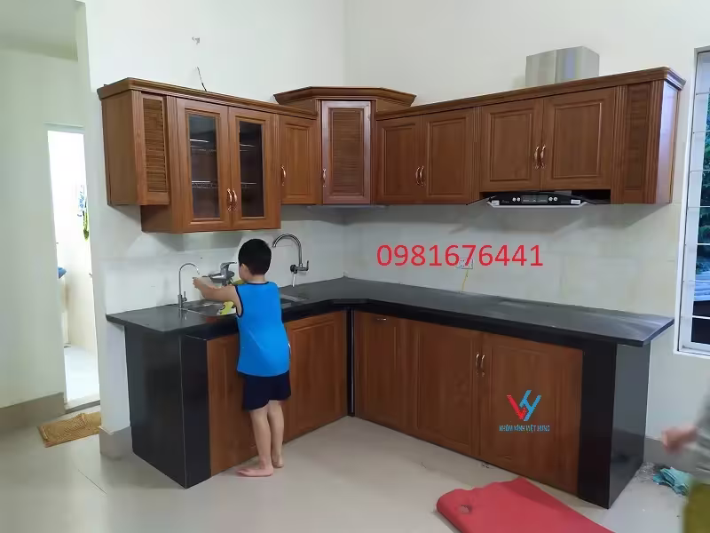 Tủ Bếp Nhôm Kính tại Hà Nội