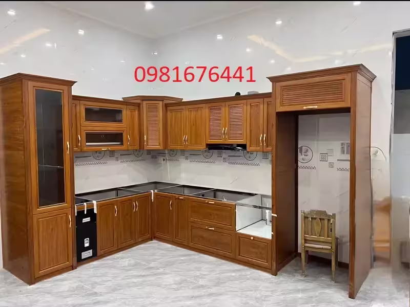 Tủ Bếp Nhôm Nội Thất