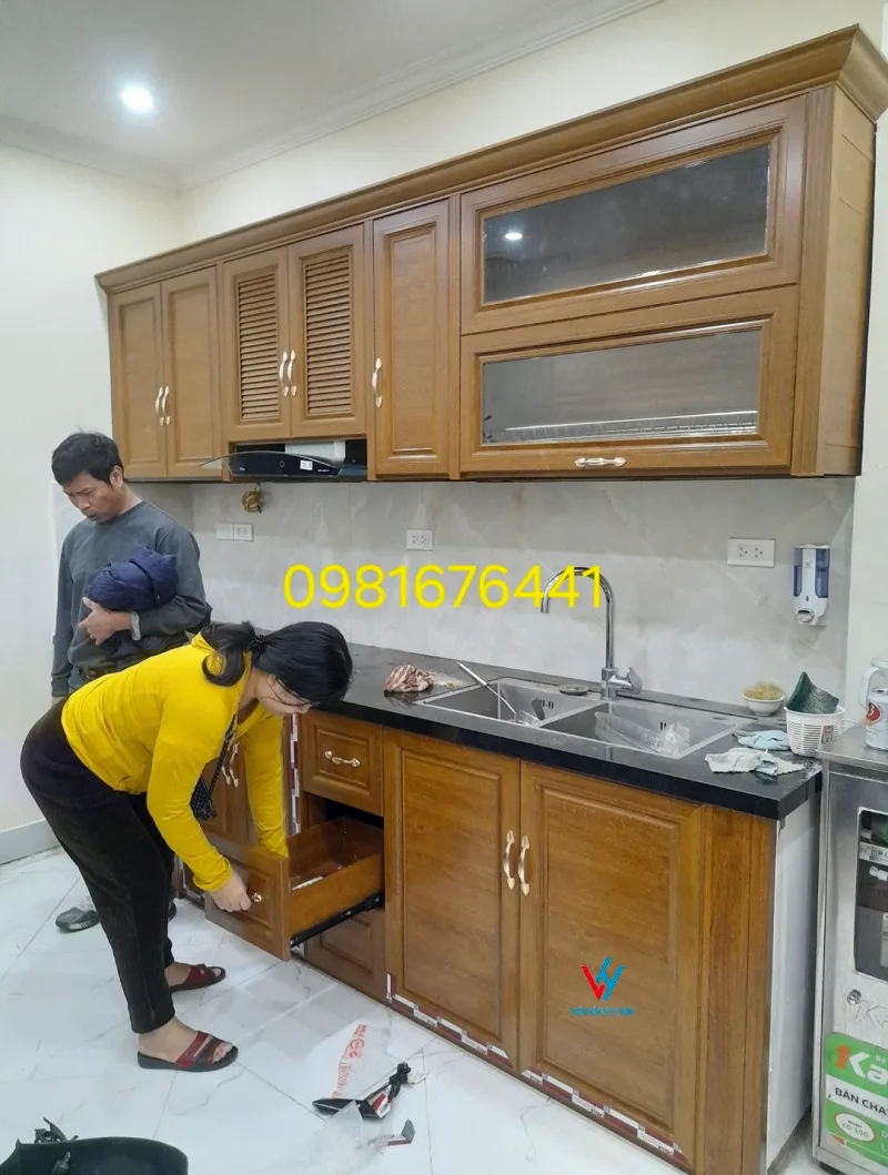 50 Mẫu Tủ Bếp Nhôm Kính Hiện Đại Đẹp Nhất Hiện Nay