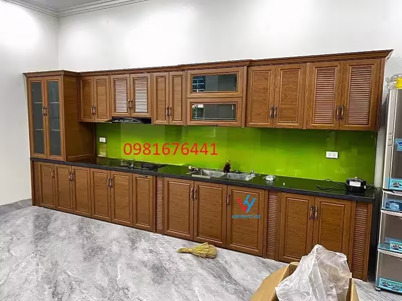Tủ Bếp Nhôm Kính tại Hà Nội