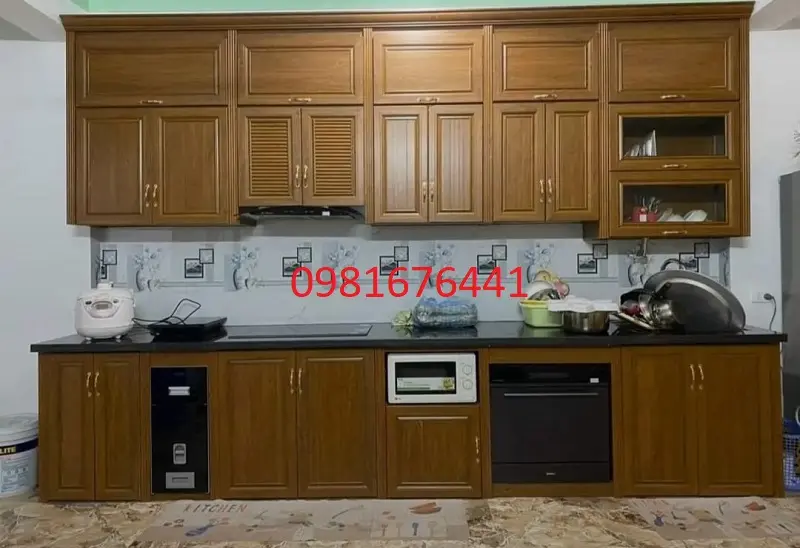 Tủ Bếp Nhôm Kính Quận Cầu Giấy Hà Nội Đẹp Giá Tốt
