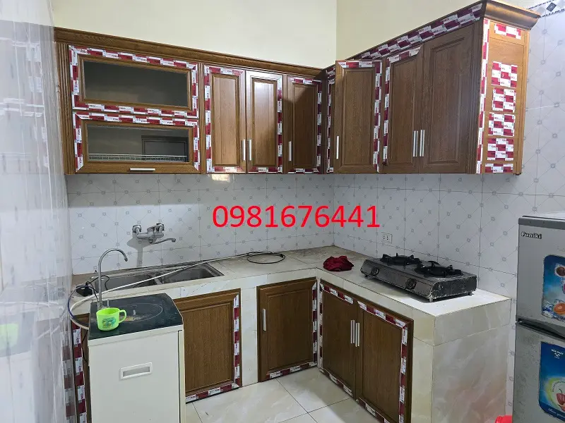 Tủ Bếp Nhôm Kính Quận Hai Bà Trưng Đẹp Hiện Đại Giá Rẻ