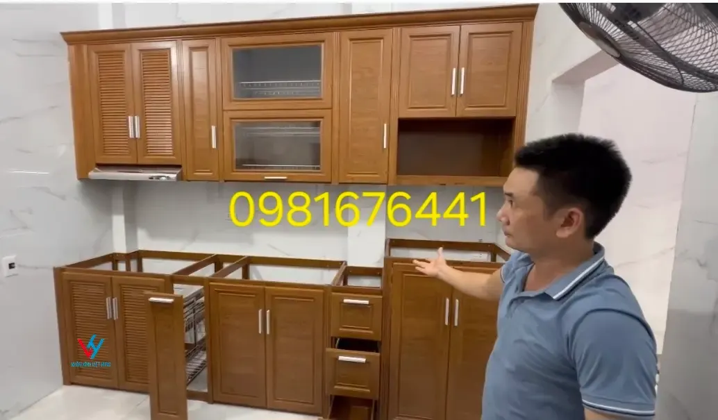 Tủ Bếp Nhôm Nội Thất Đẹp Hiện Đại Giá Rẻ Nà Nội