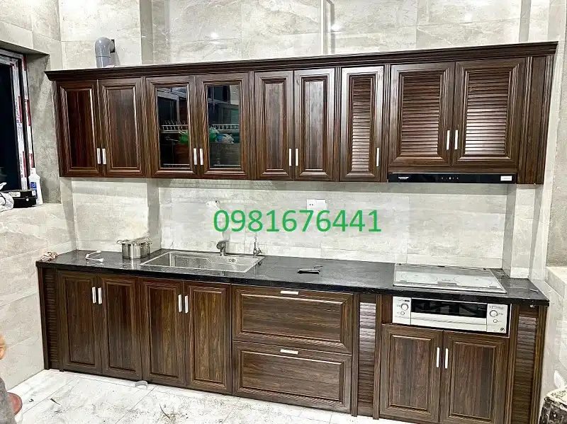 Tủ Bếp Nhôm Kính Quận Nam Từ Liêm Đẹp Giá Tốt