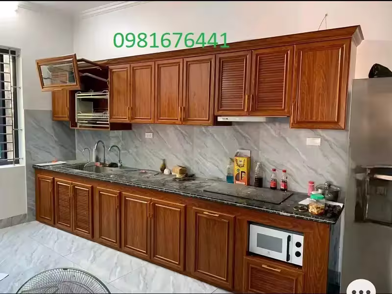 Tủ Bếp Nhôm Kính Quận Bắc Từ Liêm Đẹp Hiện Đại Giá Rẻ