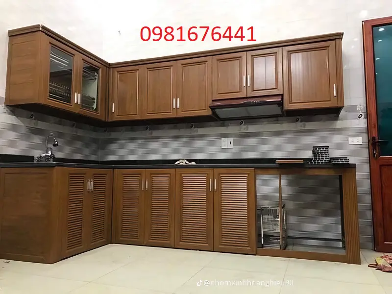 Tủ Bếp Nhôm Kính Quận Nam Từ Liêm Đẹp Giá Tốt