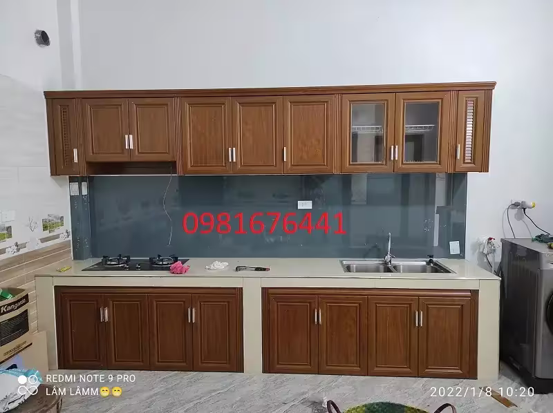 Tủ Bếp Nhôm Kính Quận Đống Đa Hà Nội Đẹp Giá Rẻ
