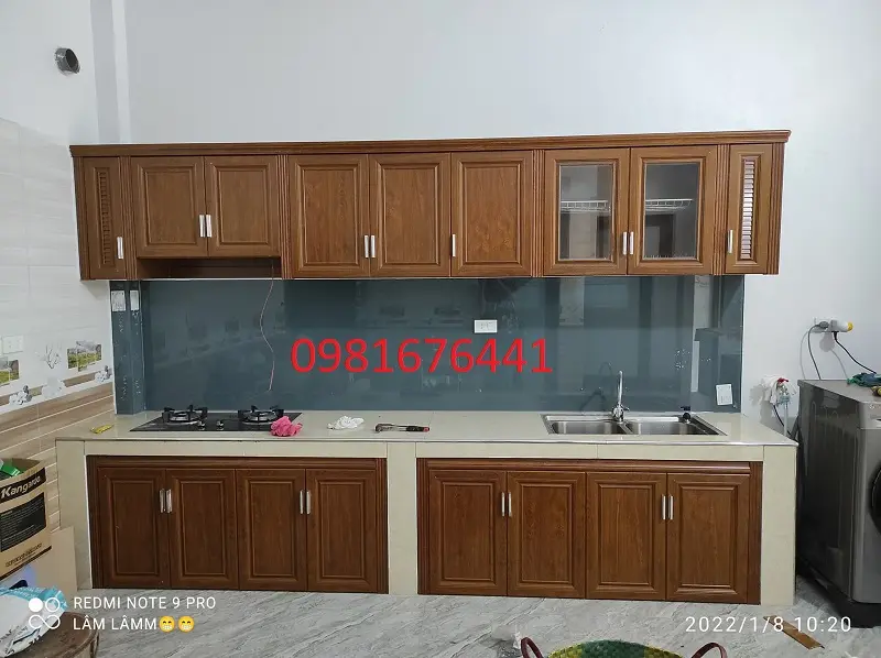 Tủ Bếp Nhôm Kính Quận Nam Từ Liêm Đẹp Giá Tốt