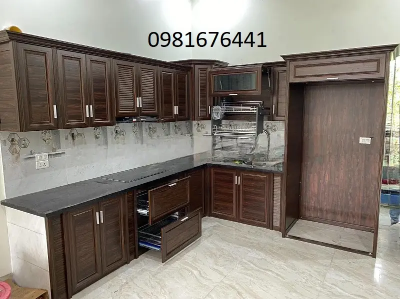 Chuẩn thương hiệu tủ bếp nhôm kính Quận Nam Từ Liêm đẹp giá tốt.