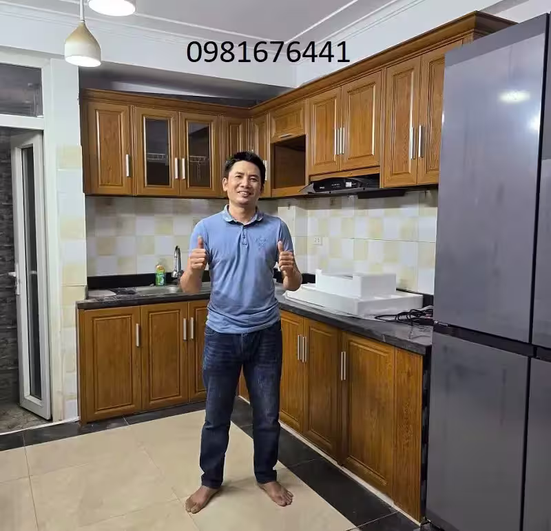 Mẫu Tủ Bếp Nhôm Kính đẹp Giá Rẻ Tại Hà Nội
