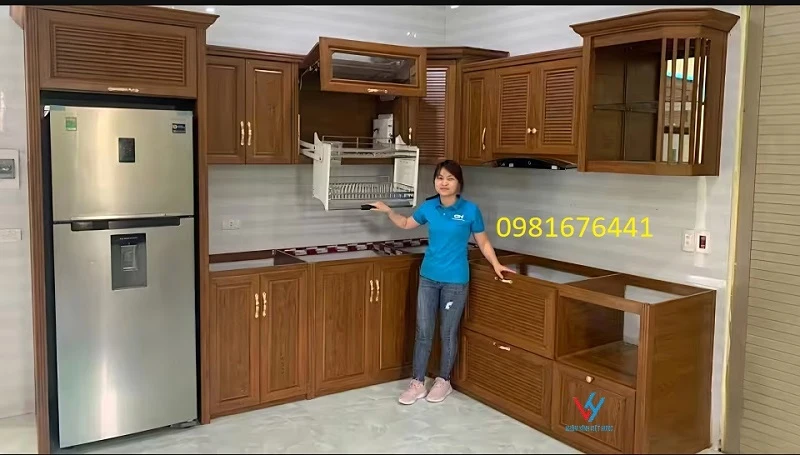 Tủ Bếp Nhôm Kính Quận Cầu Giấy Đẹp Giá Tốt
