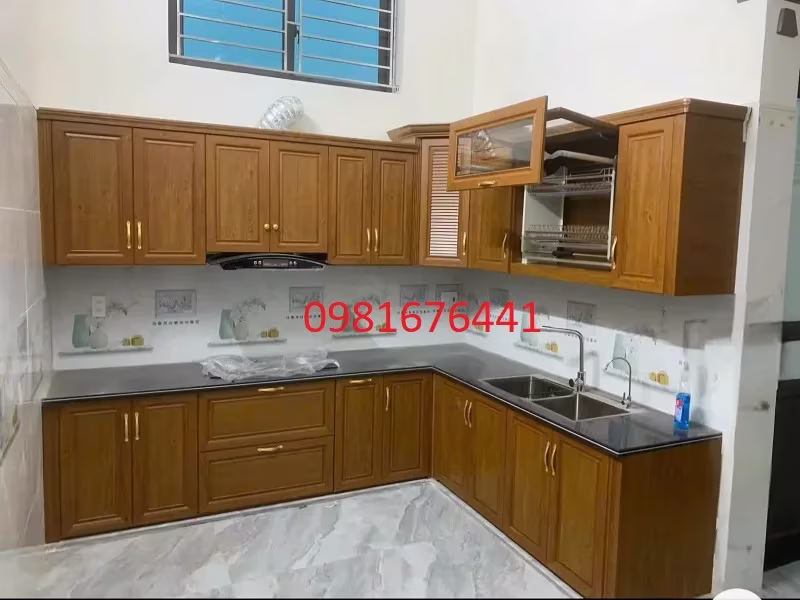 Tủ Bếp Nhôm Kính Quận Long Biên Hà Nội Đẹp Hiện Đại