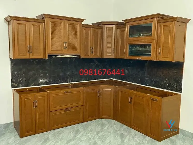 Tôi đánh giá cao chất lượng thi công Tủ Bếp Nhôm Kính