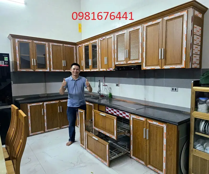 60 Mẫu Tủ Bếp Nhôm Kính Đẹp Giá Rẻ Tại Hà Nội