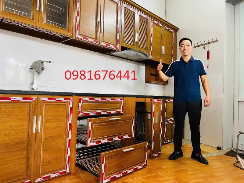 Tủ Bếp Nhôm Kính hà đông hà nội Đẹp Bền Giá Tốt