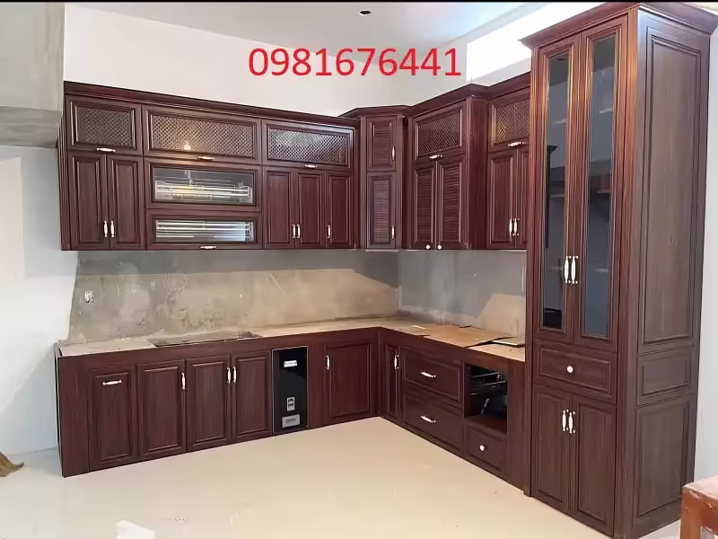 Tủ Bếp Nhôm Kính tại Hà Nội