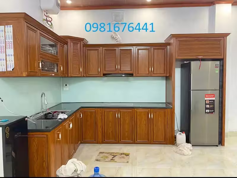 Tủ Bếp Nhôm Kính Quận Bắc Từ Liêm Đẹp Hiện Đại Giá Rẻ