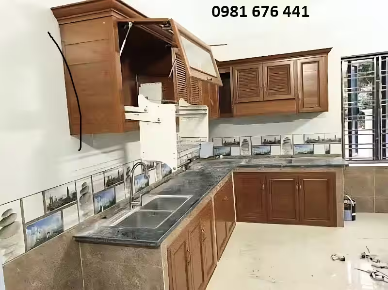 Tủ Bếp Nhôm Kính Hà Nội Đẹp Giá Rẻ