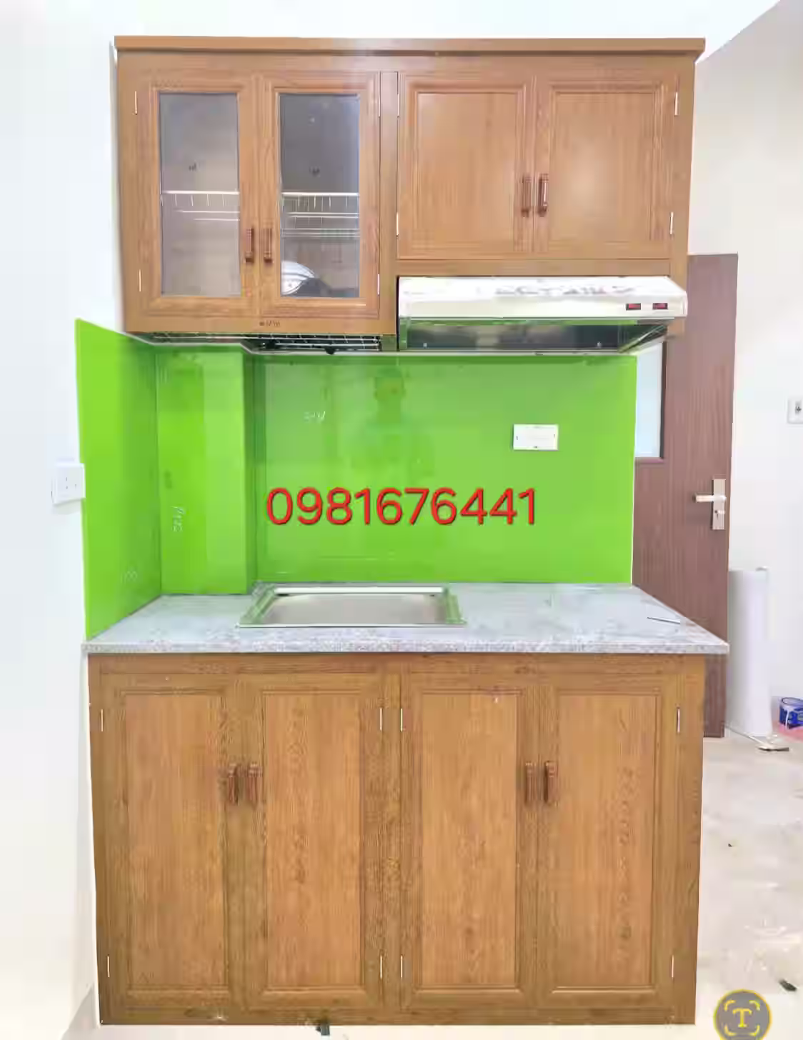 Tủ Bếp Nhôm Kính Cho Nhà Nhỏ Đẹp Và Tiết Kiệm Diện Tích 13 Mẫu Tủ Bếp Nhôm Kính Mini Giá Rẻ