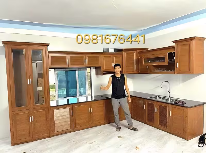Tủ Bếp Nhôm Kính Thanh Xuân Hà Nội Đẹp Giá Rẻ