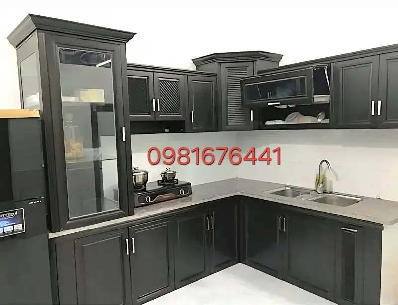 tủ bếp nhôm hà nội