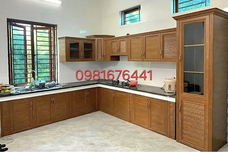 tủ bếp nhôm đẹp